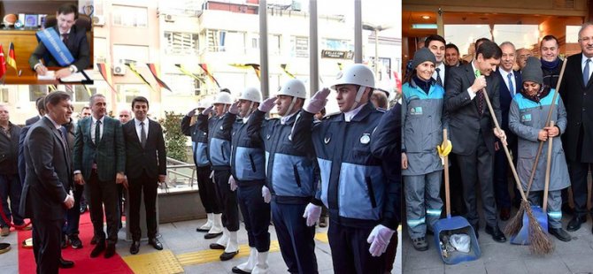 Alman Başkan, Beşiktaş Belediyesi'ni denetledi