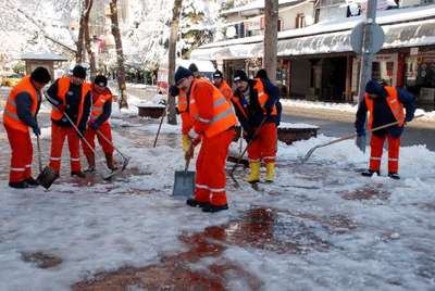 ISPARTA'DA KAR ESARETİ