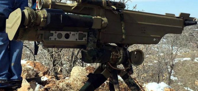Türkiye' de ilk kez PKK füzesi ele geçirildi