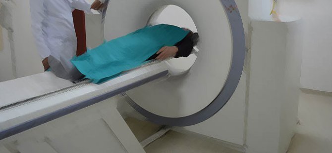 Tomografi çekilirken öldü