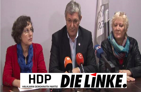 Alman Sol Parti'den HDP'ye ziyaret