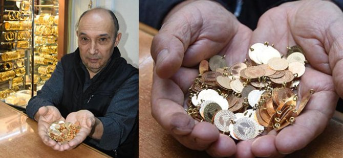 Altın dörde bölündü
