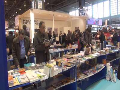 35'inci Uluslararası Paris Kitap Fuarı açıldı