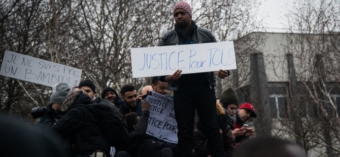 Paris'te polisin coplu tecavüzü protestoları sürüyor