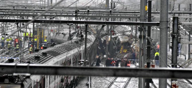 Belçika'da tren kazası: 1 ölü, 13 yaralı