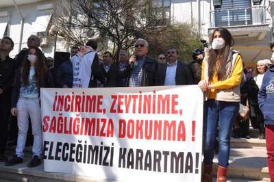 Germencik'te, çevreye zarar veren jeotermal tepkisi