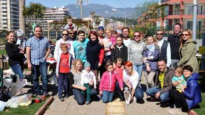 Alanya'da Polonyalılar nevruzu kutladı