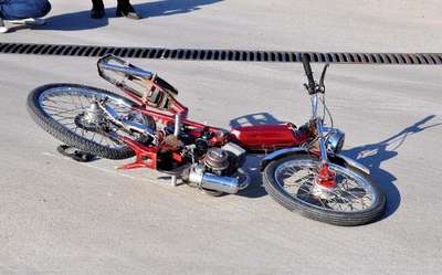 TIR motosiklete çarptı: 1 ölü, 1 yaralı