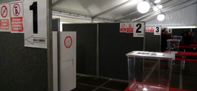 Avrupalı Türkler referandum için sandığa gidiyor