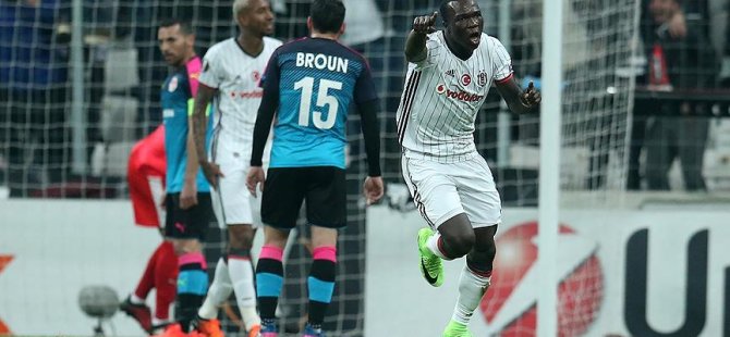 Beşiktaş üst tura adını yazdırdı