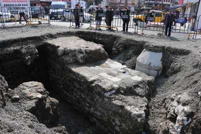 5 bin adımlık kalenin duvarları ortaya çıktı