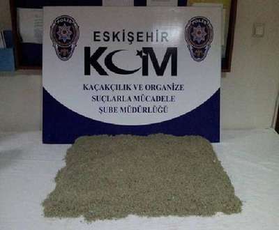 Eskişehir'de 4.5 kilo bonzai ele geçirildi