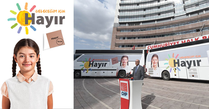 CHP'nin referandum sloganı ve logosu belli oldu