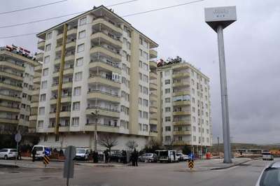 Gaziantep’te baz istasyonu tepkisi