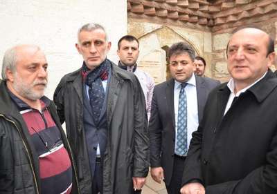 Trabzonspor Kulübü Başkanı Hacıosmanoğlu, Gebze'de akrabasının cenazesine katıldı