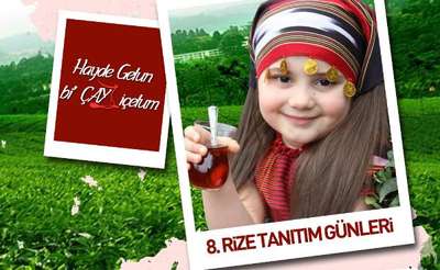 Rizelilerden Lazca, Kürtçe ve İngilizce 'çay içme' daveti