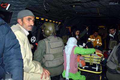Askeri helikopterin taşıdığı geliniyle Siirt'e gelen kayınpeder dönüş yolundaki kazada öldü