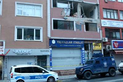 Patlama sonrası oluşan hasar gün aydınlanınca daha da netleşti