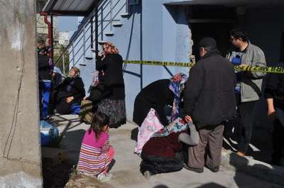 Mezarlık işçisi soba kurbanı oldu