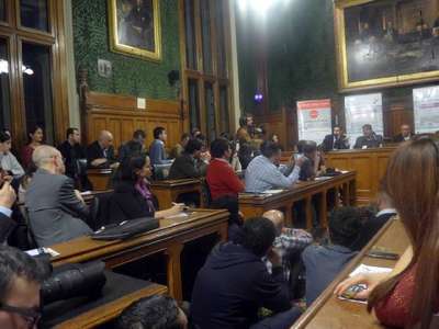 PYD Lideri Salih Müslim Britanya Parlamentosunda konuştu