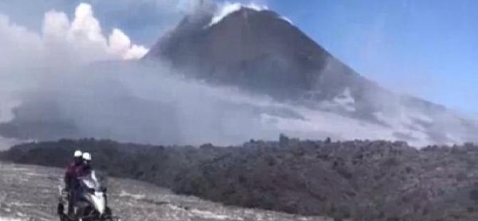 Etna Yanardağı’nda patlama: 10 yaralı