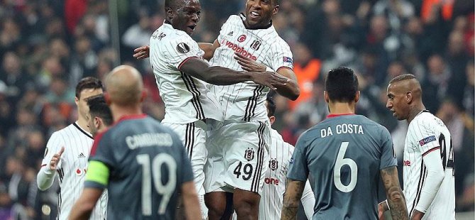 Beşiktaş çeyrek finalde