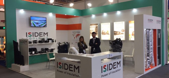 ISIDEM Yalıtım, ISH Fuarı'nda inovasyon sergiledi
