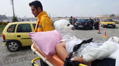 Çakmak gazı koklayan 4 çocuk patlamada yaralandı