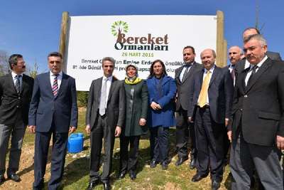 Bolu'da Bereket Ormanı oluşturuldu