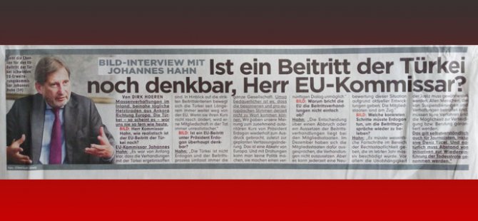 'Türkiye'nin AB üyeliği gerçek dışı'