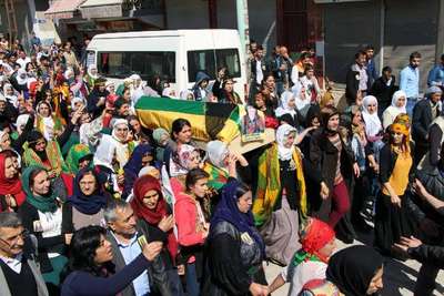YPJ'li Doğan'ın cenazesi Nusaybin'de defnedildi