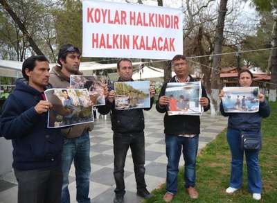 Göcek koyları için içeride ihale, dışarıda eylem (3)