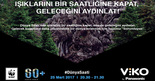 25 Mart'ta ışıklar 1 saat sönecek