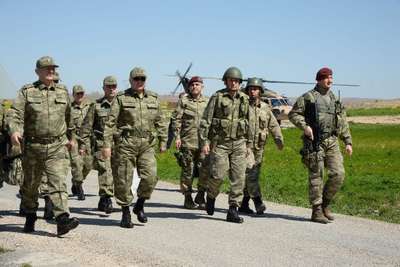 Orgeneral Necdet Özel, Süleyman Şah Saygı Karakolu'nda