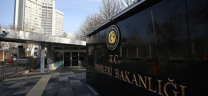 Norveç Büyükelçisi, Dışişleri'ne çağrıldı