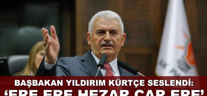 'Kürtlüğünüzle iftihar edin, gurur duyun'