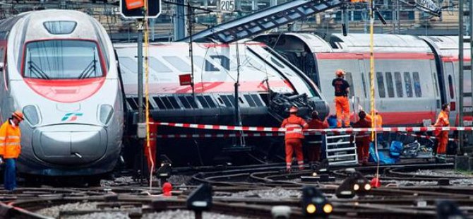İsviçre’de tren kazası: 7 yaralı