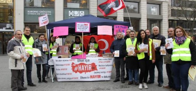 CHP'den Pforzheim'da 'Hayır' standı