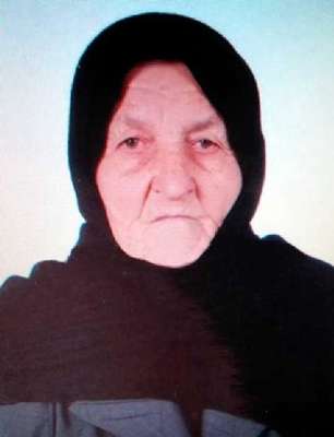 Yaşlı kadının ölmeden selasını okudular