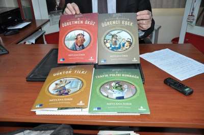 ‘Öğretmen Öküz, Öğrenci Eşek’ adlı kitaplara inceleme