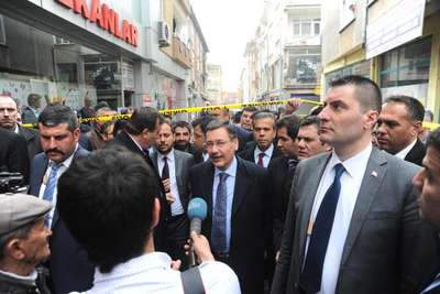 Polatlı'da doğalgaz patladı: 5 yaralı (2)