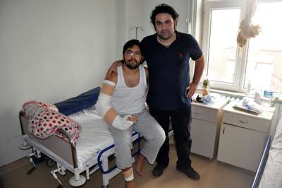 Ayağındaki sinirler koluna şifa oldu