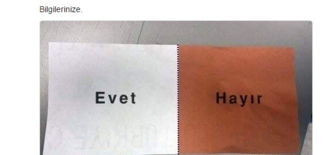 Hayır'ı getirene 300 TL yardım iddiası