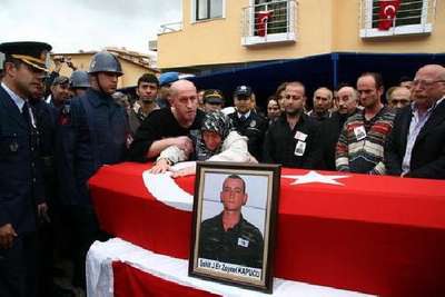 Tomarzalı şehit, annesine kavuştu, vasiyet yerine geldi