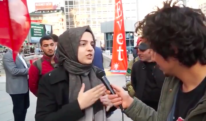 Evet çadırından 'Evet' açıklaması
