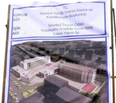 Başakşehir'de tartışılan alan için vahim iddia