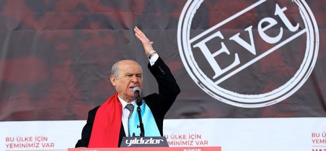Bahçeli: Cumhurbaşkanı adayı çıkarmayacağız