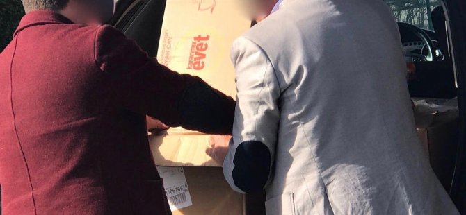 AK Parti Avrupa'da da hediye dağıtmaya başladı