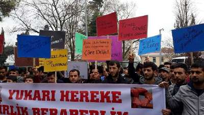 Hereke'de çöp depolama alanı protestosu
