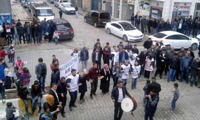 Mezopotamya Ekoloji Hareketi'nin HES protestosu